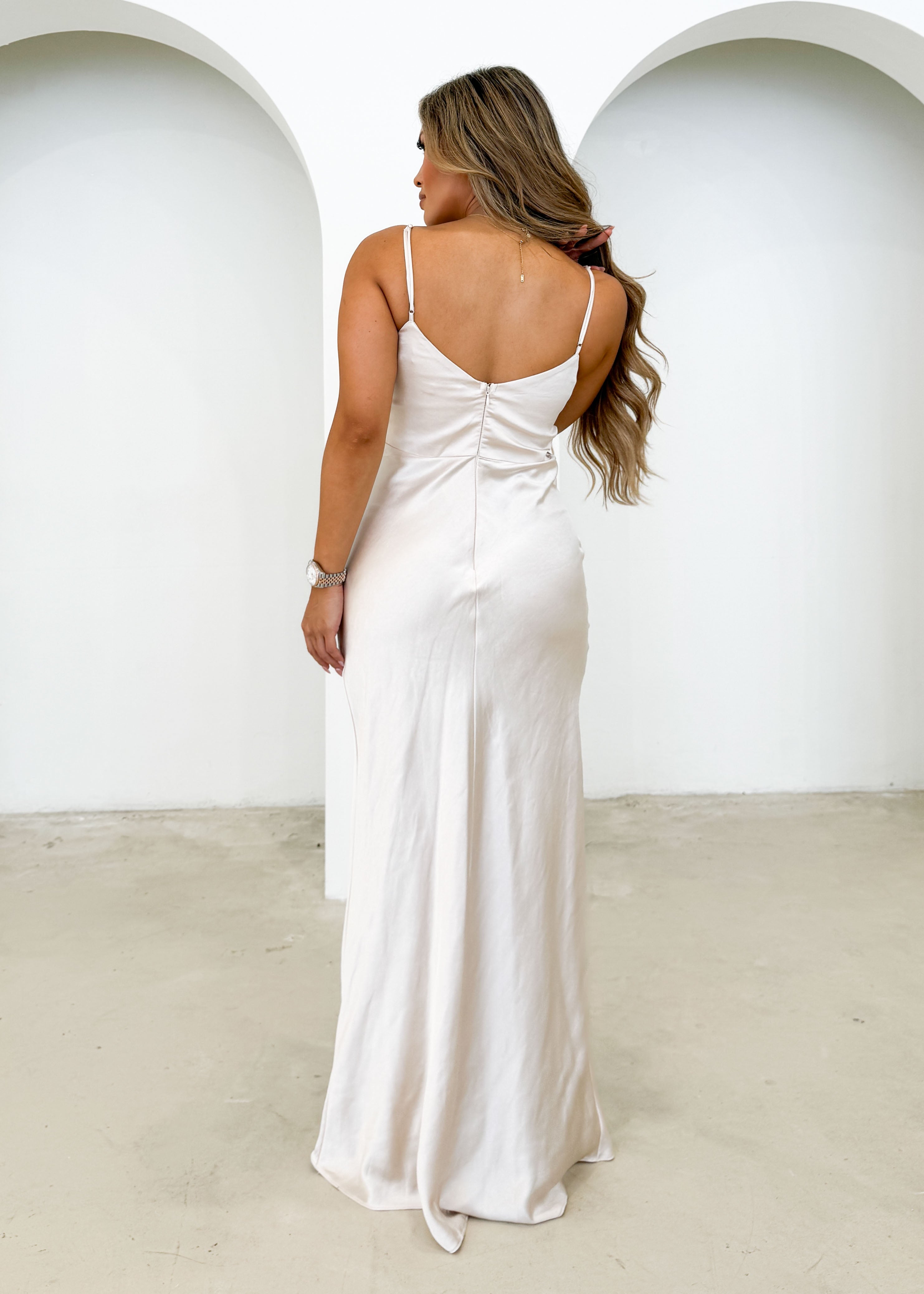 Marcelle Maxi Dress - Champagne