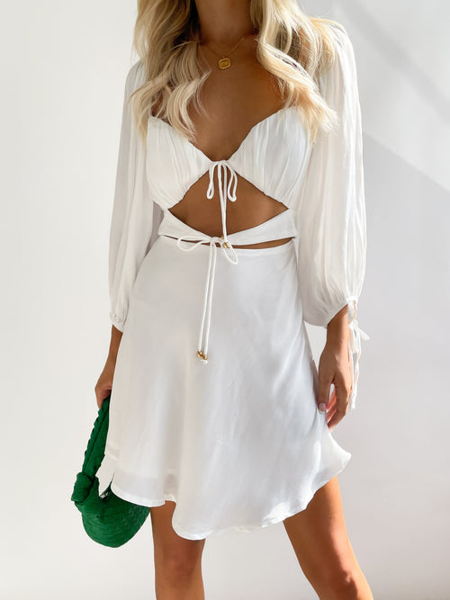 Beach Club Dress - Off White