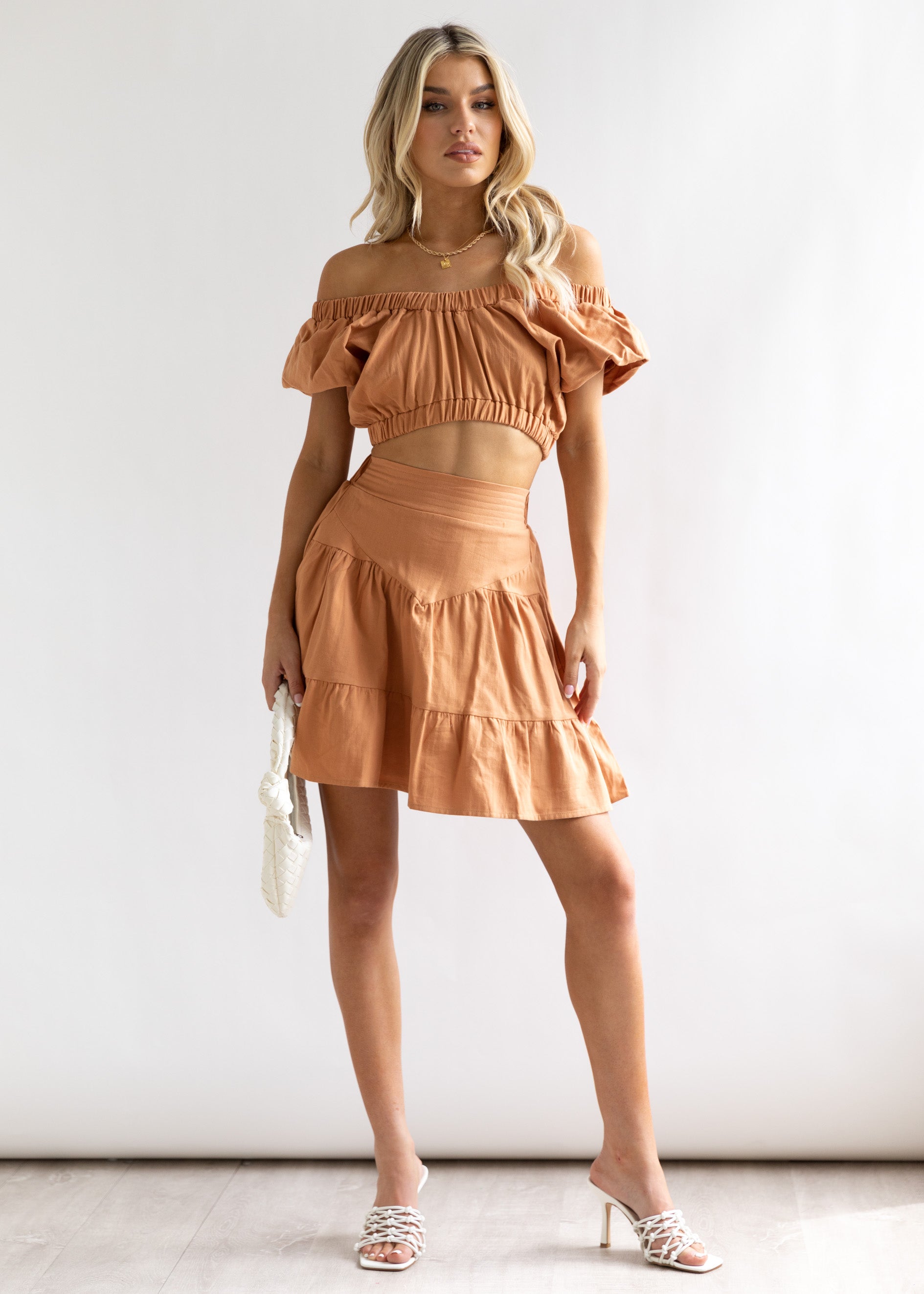 Clarice Skirt - Caramel